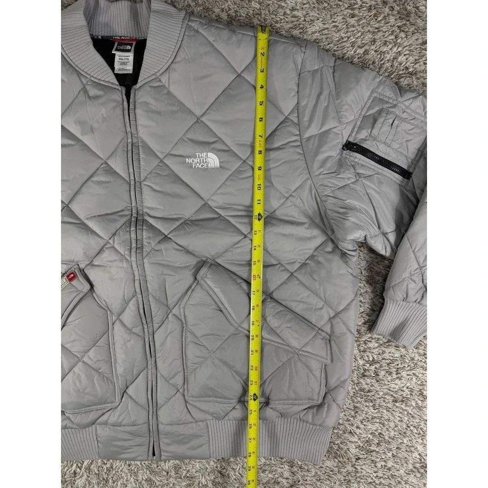 The North Face Never Stop Exploring Gray Quilted Jacket Men's Size 2XL